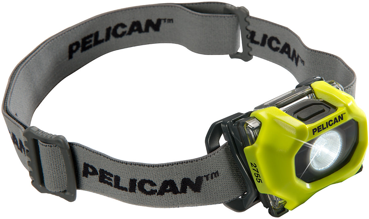 Pelican 2755 High-Powered LED Headlamp - High Visibility Yellow