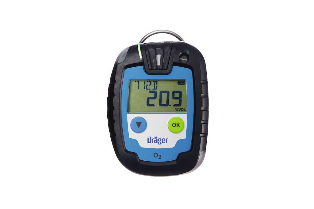 Drager Pac 6000 O2 Single Gas Detector - 8327612