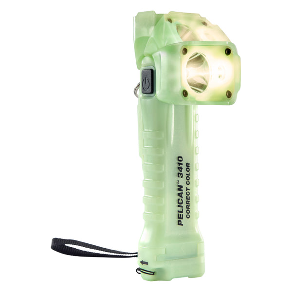 Pelican 3410MCC Correct Color Photoluminescent Right Angle Flashlight