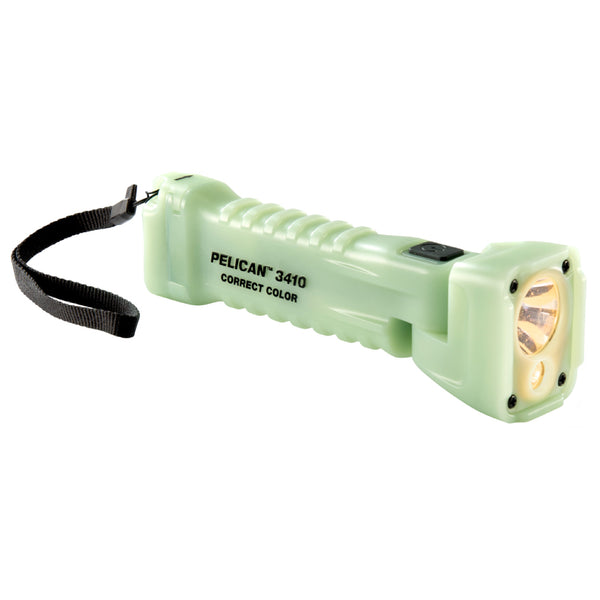Pelican 3410MCC Correct Color Photoluminescent Right Angle Flashlight