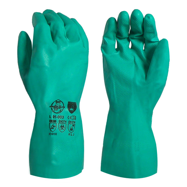 Armor Guys Chemiflex Chemical Resistant Gloves, 2X Large - 05-003-2X