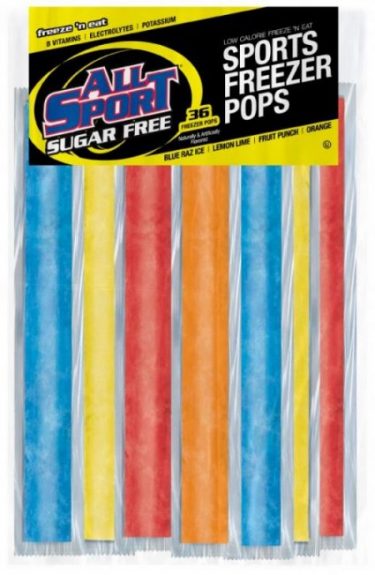 All Sport Sugar Free Freezer Pops Variety Pack - 10122566
