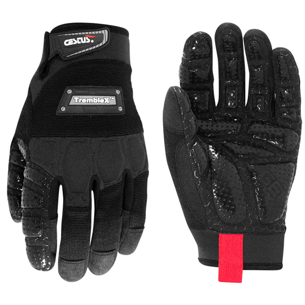 Cestusline TrembleX 2011 Gel Padded Palm Gloves - Black