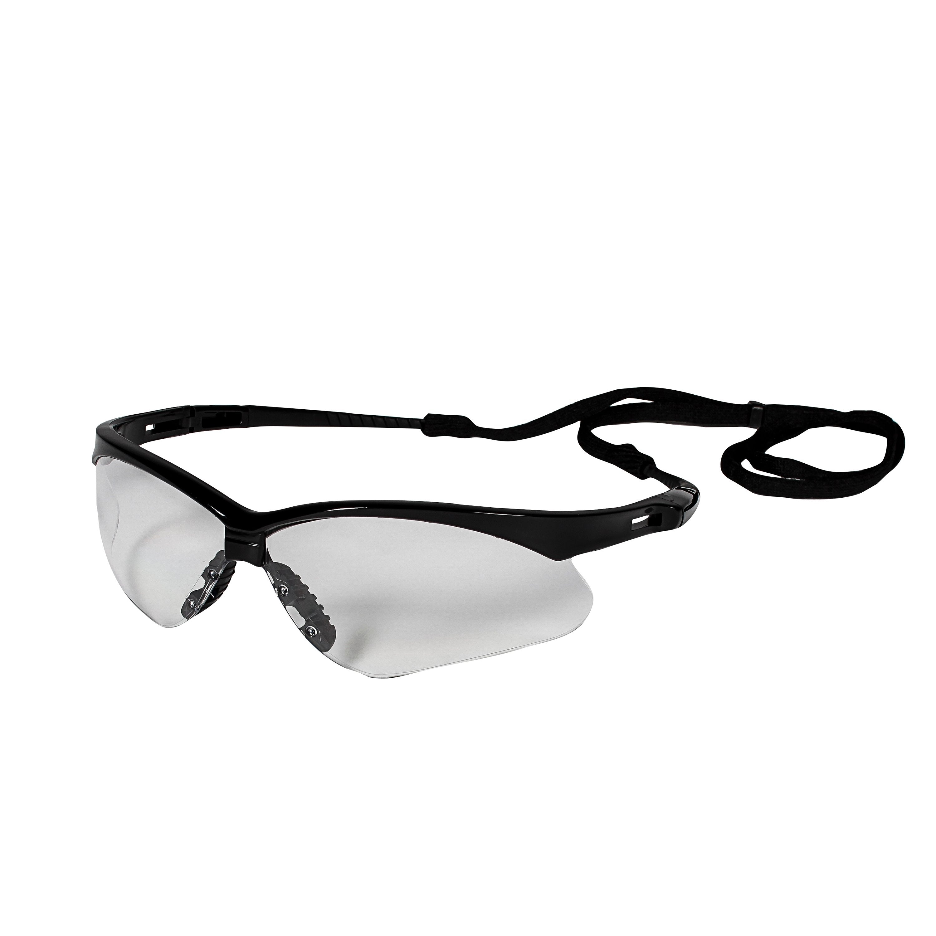 KleenGuard V30 Nemesis Black Safety Glasses, Clear - 25679