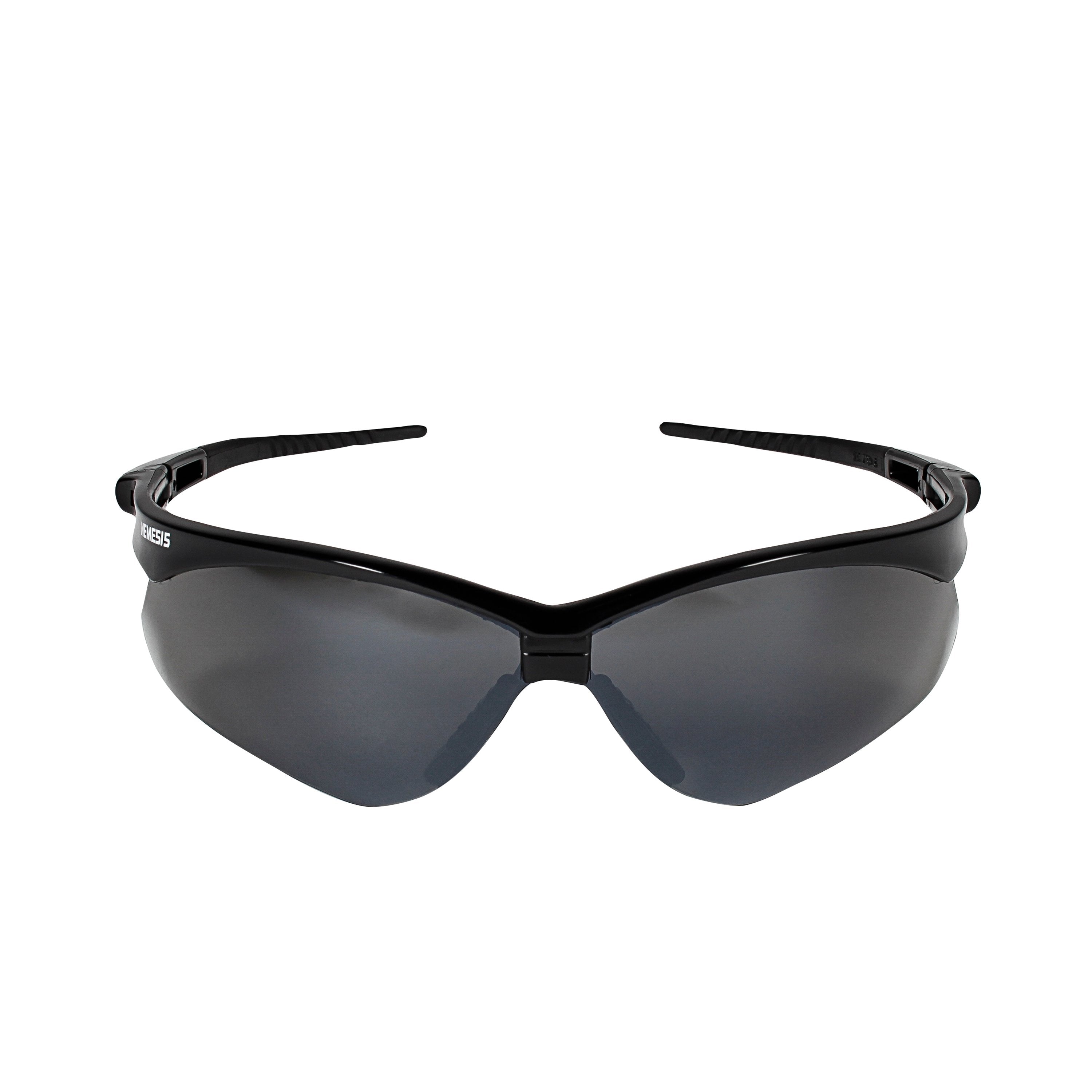 KleenGuard V30 Nemesis Black Safety Glasses, Smoke Mirror - 25688