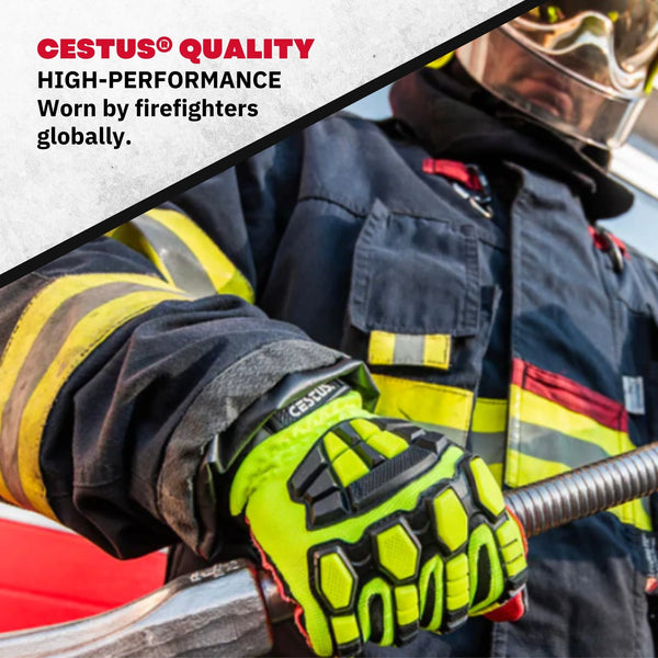 Cestusline Deep III Pro Skid-X PVC Palm Safety Gloves
