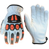 Cestusline Deep Impact Driver Premium Grain Goatskin Safety Gloves