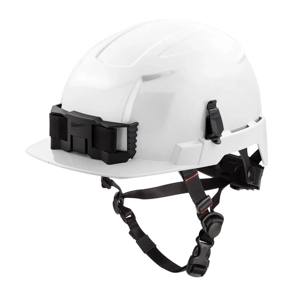 Milwaukee Bolt White Front Brim Safety Helmet Type 2, Class E (White / 48-73-1321)