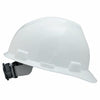 MSA V-Gard Cap Style Slotted Hard Hat, White - 475358