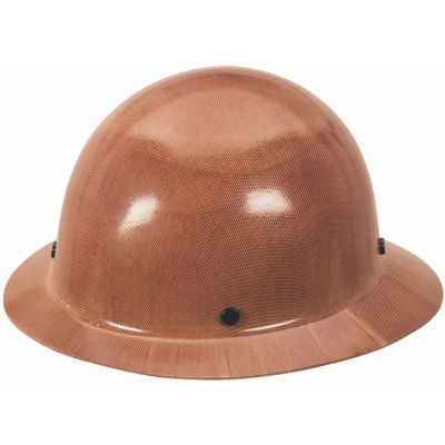 MSA Skullgard Full Brim Hard Hat, Natural Tan - 475407