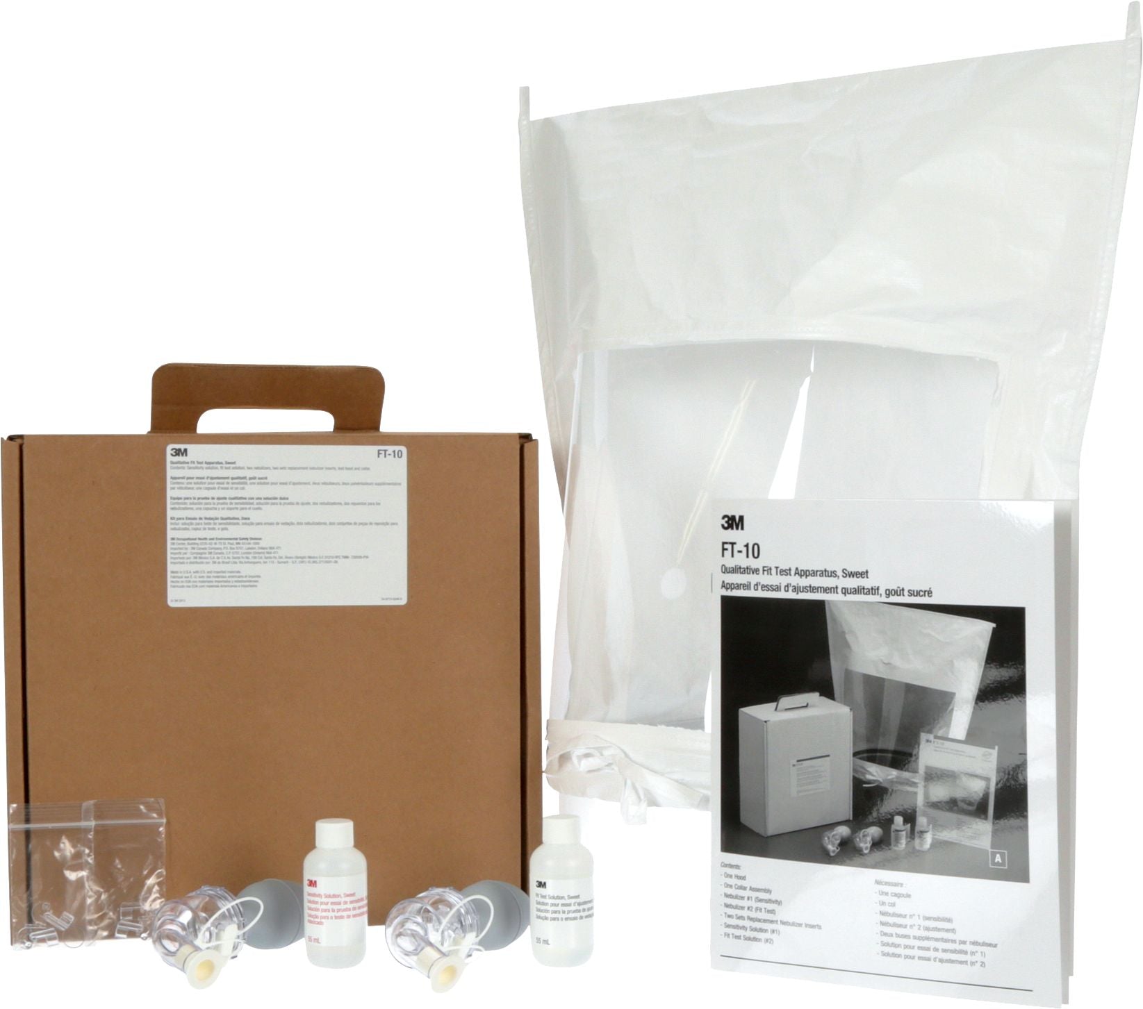 Fit Test Sampling Kit 3M Qualitative Fit Test Kit FT-10 - Sentry Safety Services