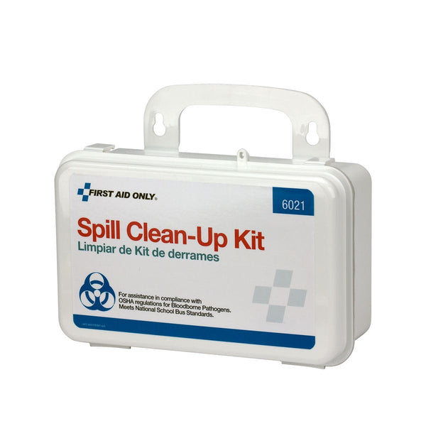 First Aid Only 20 Piece Blood borne Pathogen Spill Clean-Up Kit - 6021