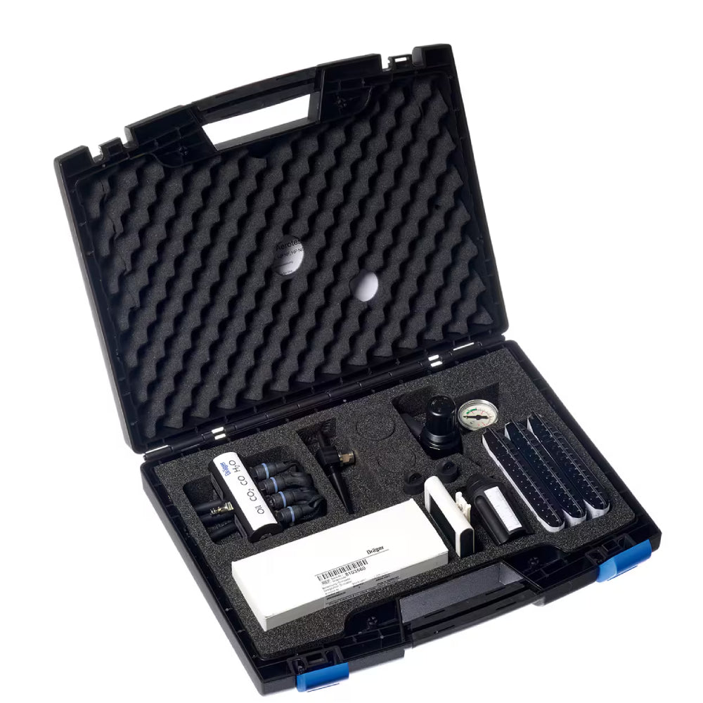 Drager Aerotest Alpha Complete Kit Air Monitor