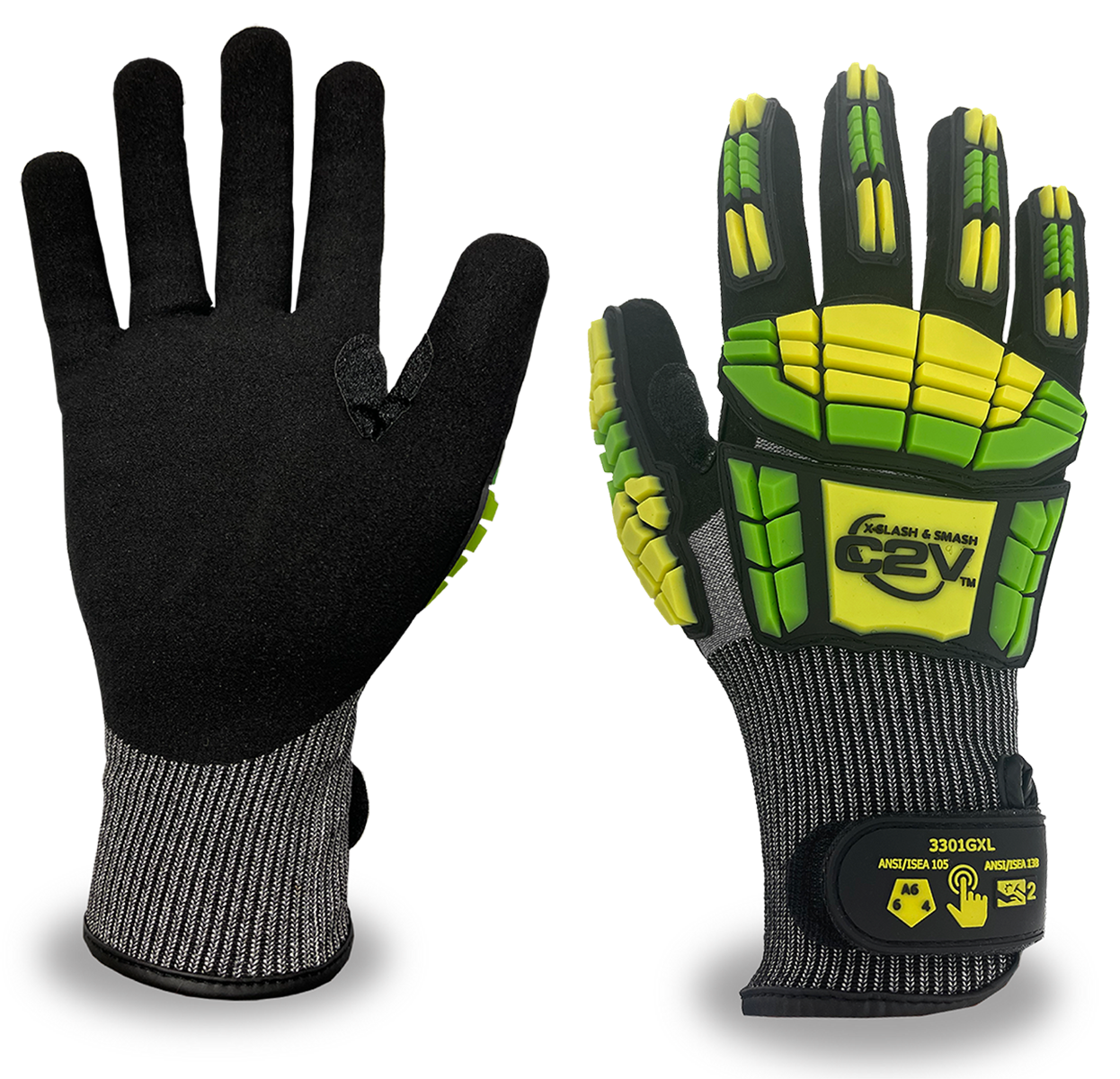 C2V 3310G X-Splash & Smash Gloves (Dozen)