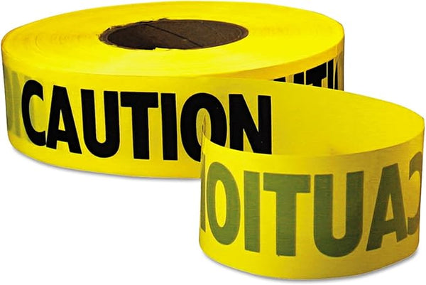 Empire Level 1000' Premium Yellow Barricade Tape - 77-1001