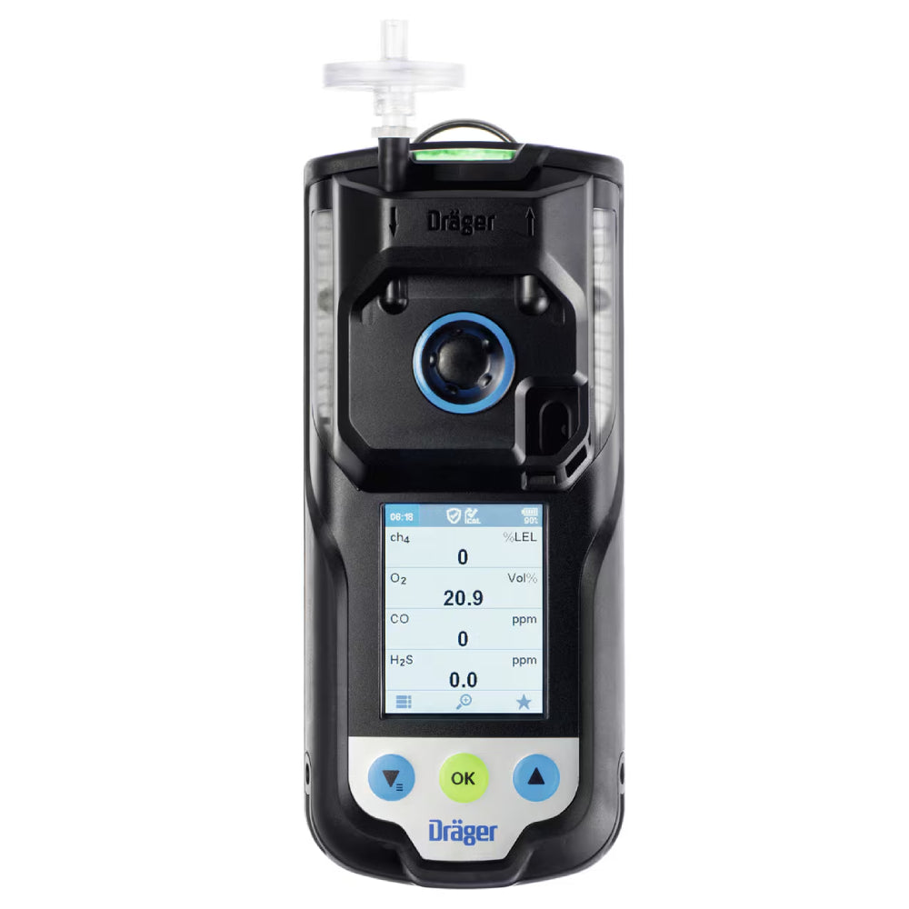 Drager X-am 3500 – 4-Gas Monitor with Ex/LEL, O2, CO LC, H2S LC – Multi-Gas Detector