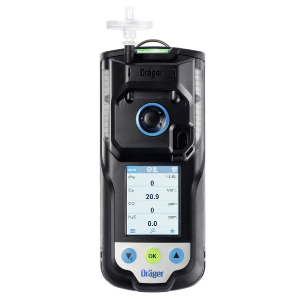 Drager X-am 3500 – 4-Gas Monitor with Ex/LEL, O2, CO LC, H2S LC – Multi-Gas Detector