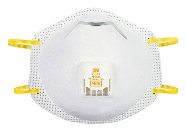 3M Cool Flow Valve Particulate Respirator - 8511