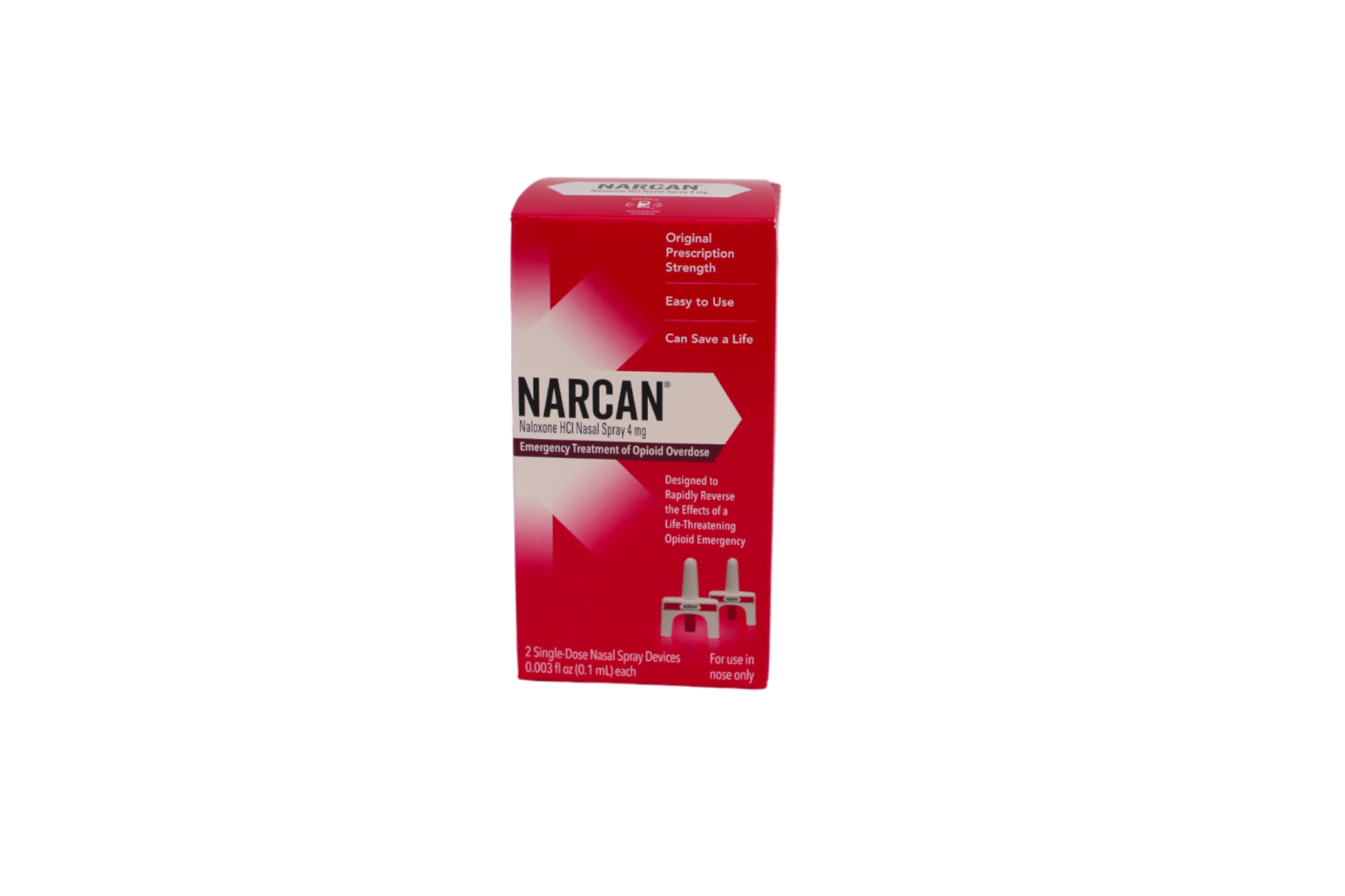 First Aid Only NARCAN Nasal Spray, 2 ct - 91565
