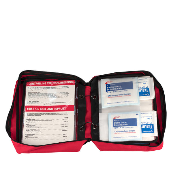 First Aid Only American Red Cross Deluxe Family First Aid Kit - 9162-RC