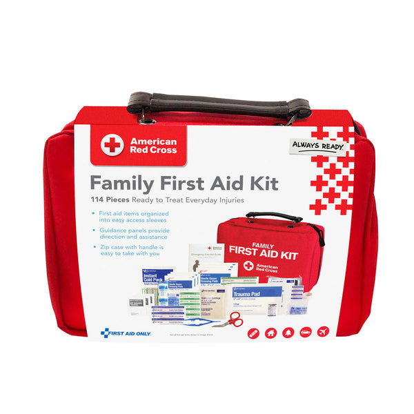 First Aid Only American Red Cross Deluxe Family First Aid Kit - 9162-RC