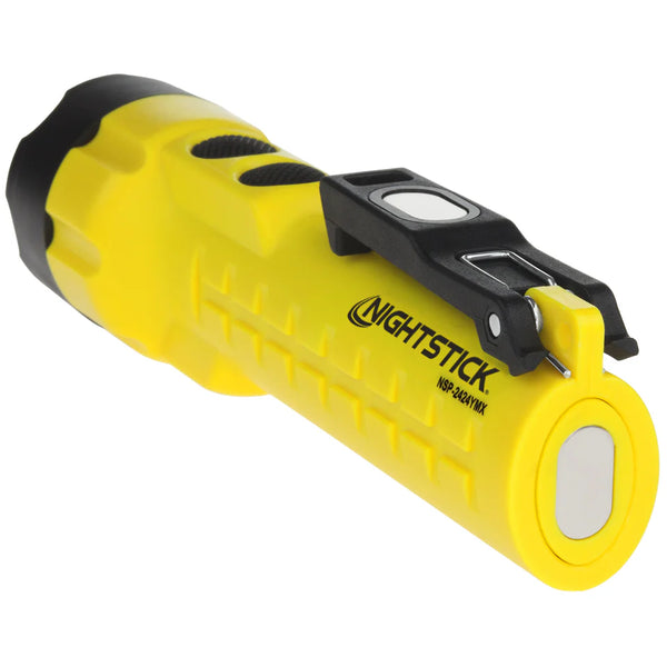 Nightstick NSP-2424YMX Dual-Light Flashlight w/Dual Magnets - 3 AA