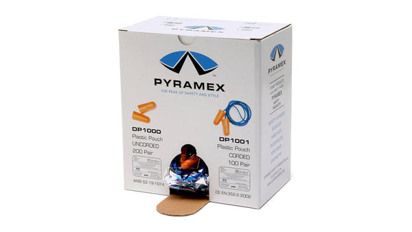 Pyramex Disposable Corded Earplugs - Alt Tag 2