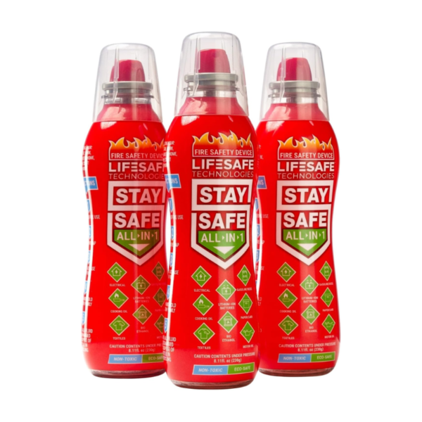 Fire Suppression Solutions Stay Safe All-In-One Fire Extinguisher - FSSLSA1