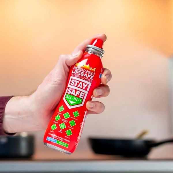 Fire Suppression Solutions Stay Safe All-In-One Fire Extinguisher - FSSLSA1