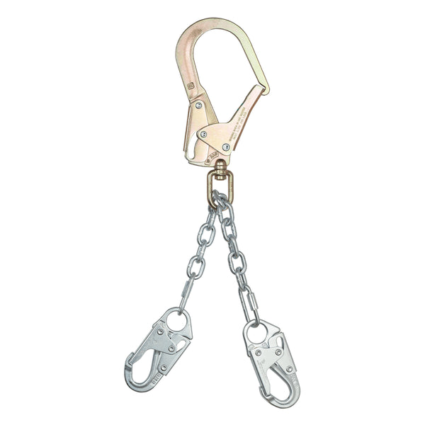 FallTech 23" Rebar Positioning Assembly with Chain and Swivel Hook - FT8252
