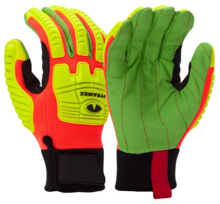 Pyramex Corded Cotton A2 Cut Level 1 Impact Gloves - GL803CL