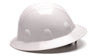Pyramex Full Brim White Hard Hat - HP26110