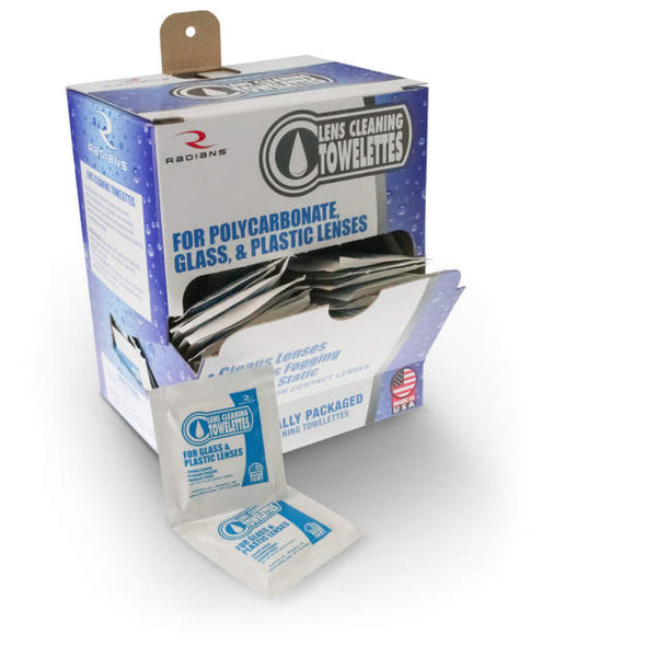 Radians 100 Count Lens Cleaning Towelettes - LCD100
