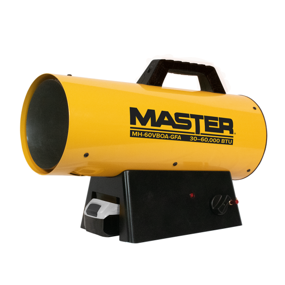 Master 60,000 BTU Battery Operated LP Forced Air Heater