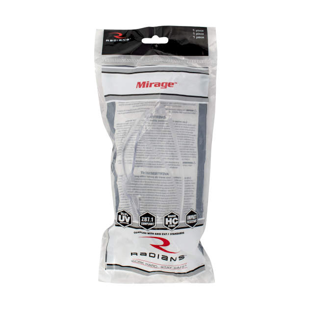 Radians Mirage Clear Lens Safety Eyewear - MR0110ID