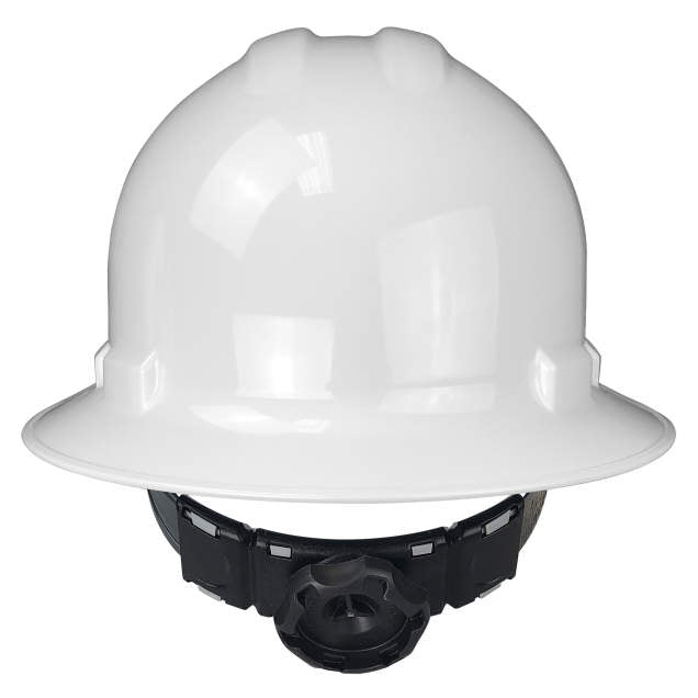 Radians Quartz Full Brim 4 Point Rachet White Hard Hat - QHR4-WHITE