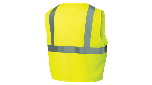 Pyramex Hi-Visibility Lime Safety Vest