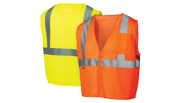 Pyramex Hi-Visibility Lime Safety Vest