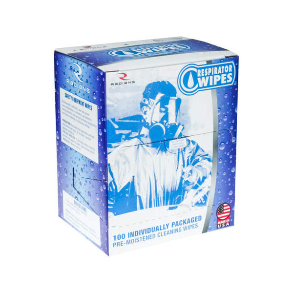 Radians 100 Count Respirator Wipes - RW-100