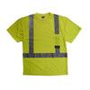 Radians Class 2 High Visibility Green Safety T-Shirt 3X Large - ST11-2PGS-3XL