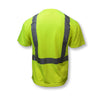 Radians Class 2 High Visibility Green Safety T-Shirt Medium - ST11-2PGS-M