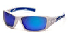Pyramex Velar Ice Blue Mirror Lens Full-Frame Eyewear - SWBL10465D