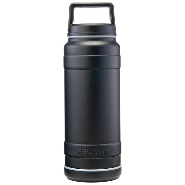 Pelican 32 oz Stainless Steel Travel Bottle - Black
