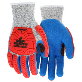 MCR Safety UT1951 UltraTech Cut Pro Mechanics Gripping Latex Gloves(Dozen)