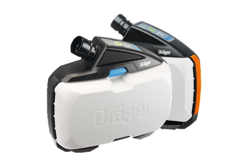 Drager X-Plore 8500 PAPR Complete Set w/ ANSI Helmet & HE Particulate Filters