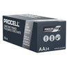 Procell Constant AA Alkaline Battery, 1.5V DC, PK24